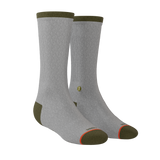 The Born To Fish | Fishing Motto Heel Hammock™ Crew Socks