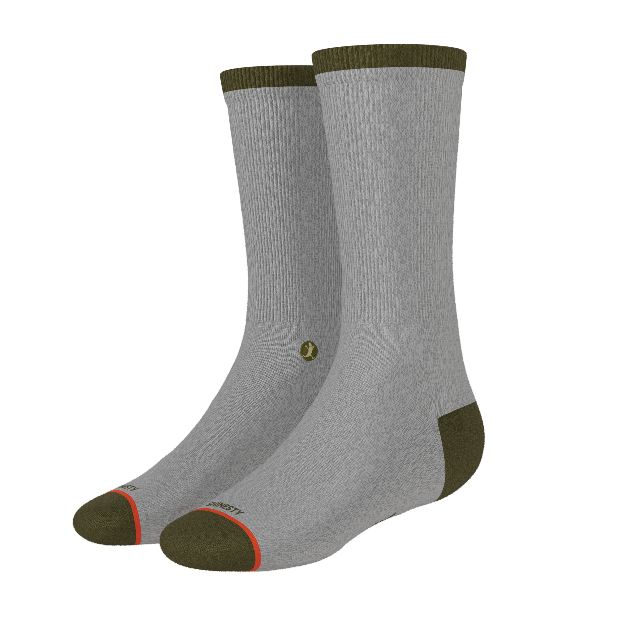 The Born To Fish | Fishing Motto Heel Hammock™ Crew Socks