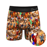 The Boston Tea Bag Party | Patriotic Ball Hammock® Pouch Underwear With Fly