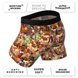The Boston Tea Bag Party | Patriotic Ball Hammock® Pouch Underwear With Fly