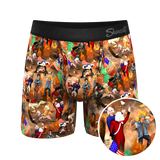 The Boston Tea Bag Party | Patriotic Ball Hammock® Pouch Underwear With Fly