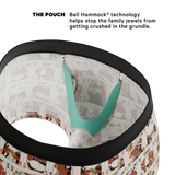 The Bottomless Blackjack | Vintage Playing Cards Ball Hammock® Pouch Trunks Underwear - Shinesty - Flyclothing LLC
