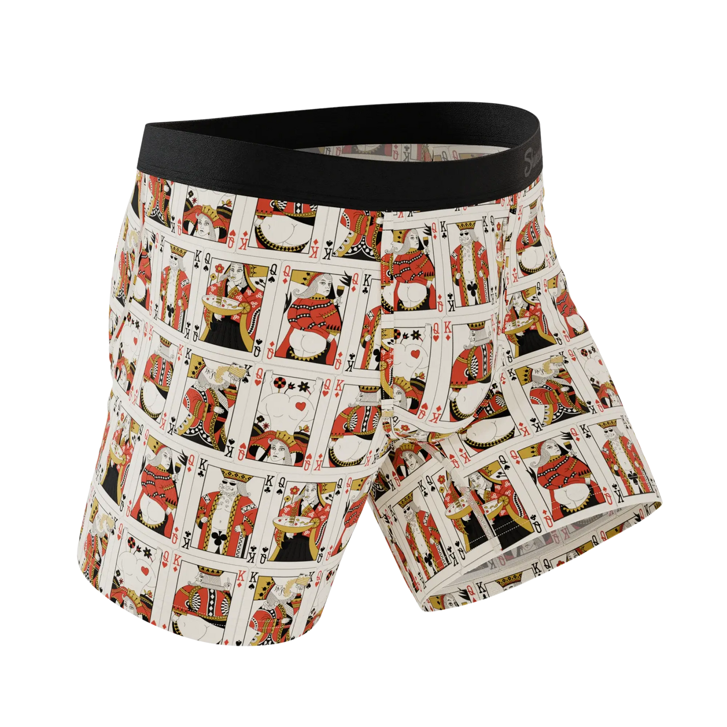 The Bottomless Blackjack | Vintage Playing Cards Ball Hammock® Pouch Underwear - Shinesty - Flyclothing LLC