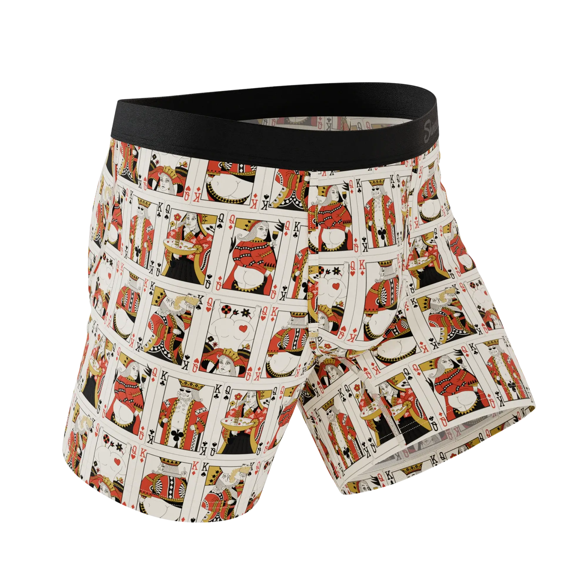 The Bottomless Blackjack | Vintage Playing Cards Ball Hammock® Pouch Underwear - Shinesty - Flyclothing LLC