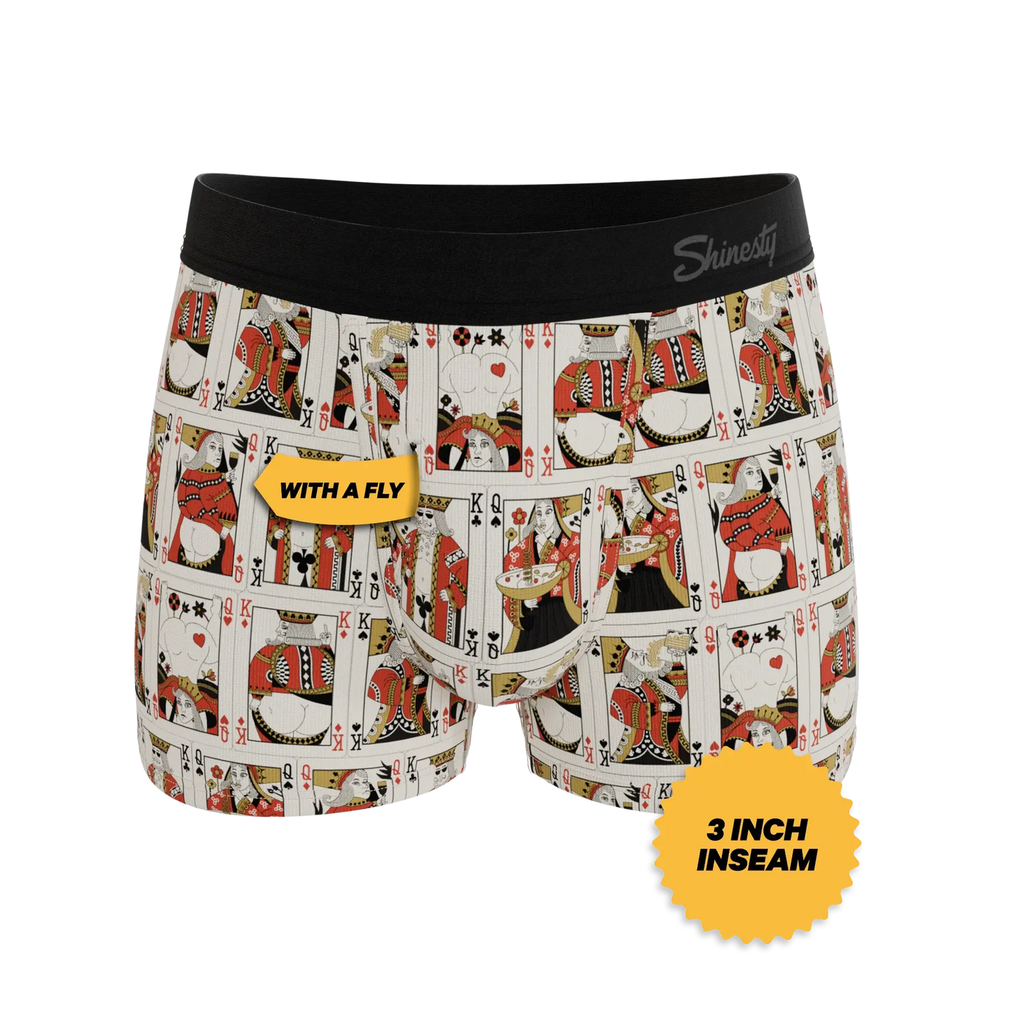 The Bottomless Blackjack | Vintage Playing Cards Ball Hammock® Pouch Trunks Underwear - Shinesty - Flyclothing LLC
