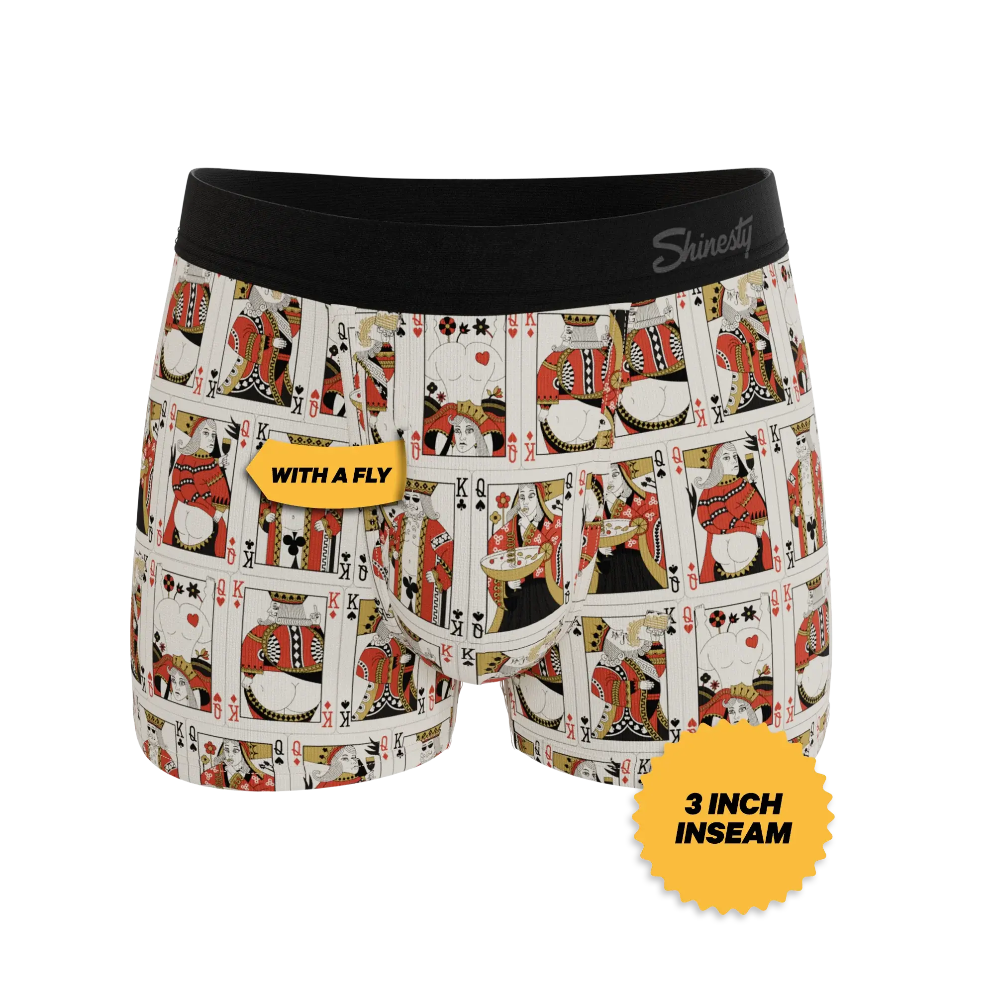 The Bottomless Blackjack | Vintage Playing Cards Ball Hammock® Pouch Trunks Underwear - Shinesty - Flyclothing LLC