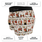 The Bottomless Blackjack | Vintage Playing Cards Ball Hammock® Pouch Trunks Underwear - Shinesty - Flyclothing LLC
