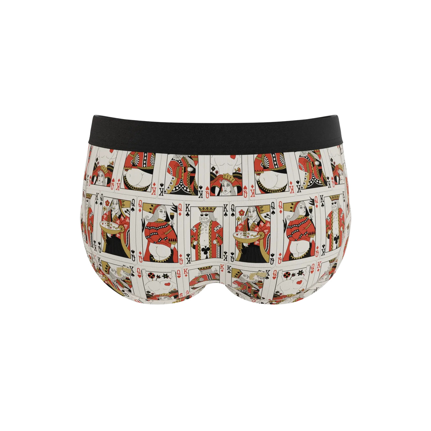 The Bottomless Blackjack | Vintage Playing Cards Ball Hammock® Pouch Underwear Briefs - Shinesty - Flyclothing LLC