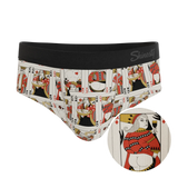 The Bottomless Blackjack | Vintage Playing Cards Ball Hammock® Pouch Underwear Briefs - Shinesty - Flyclothing LLC