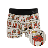 The Bottomless Blackjack | Vintage Playing Cards Ball Hammock® Pouch Trunks Underwear - Shinesty - Flyclothing LLC