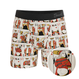 The Bottomless Blackjack | Vintage Playing Cards Ball Hammock® Pouch Underwear - Shinesty - Flyclothing LLC