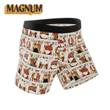 The Bottomless Blackjack | Vintage Playing Cards Ball Hammock® Magnum Big Pouch Underwear - Shinesty - Flyclothing LLC