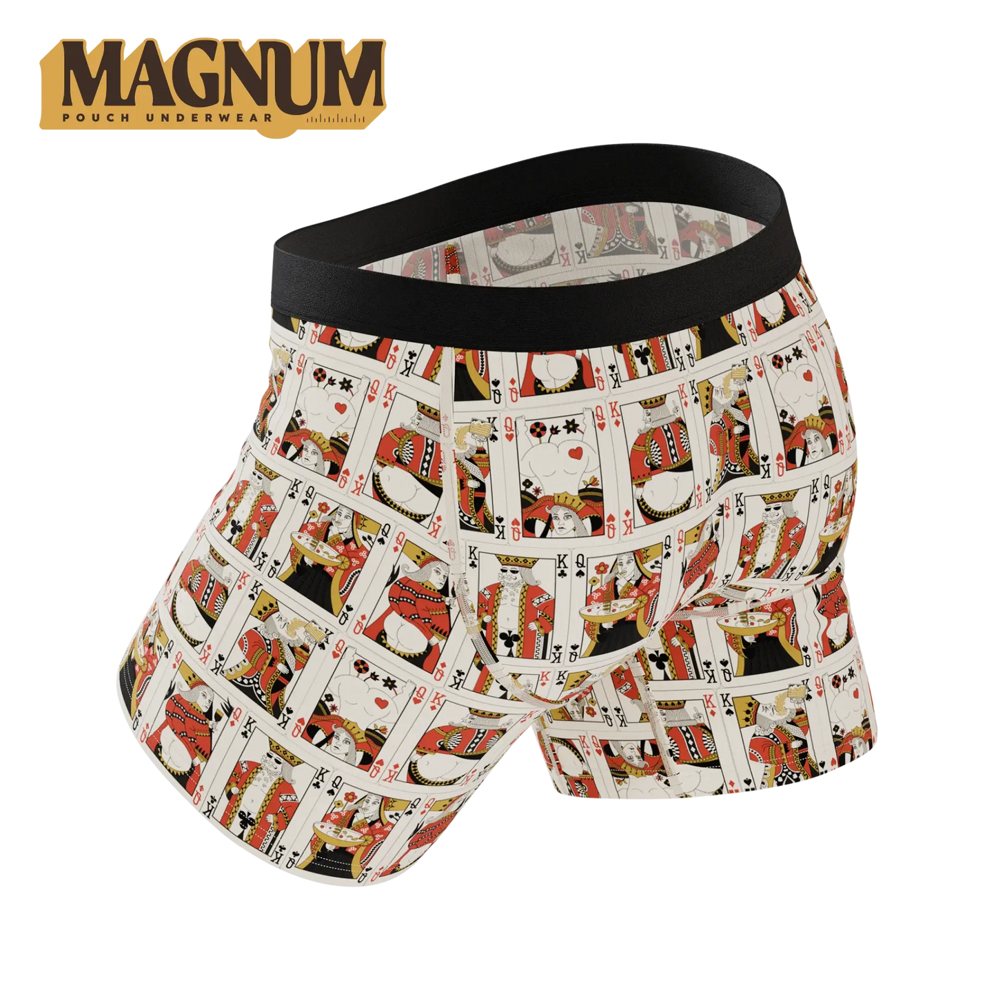 The Bottomless Blackjack | Vintage Playing Cards Ball Hammock® Magnum Big Pouch Underwear - Shinesty - Flyclothing LLC