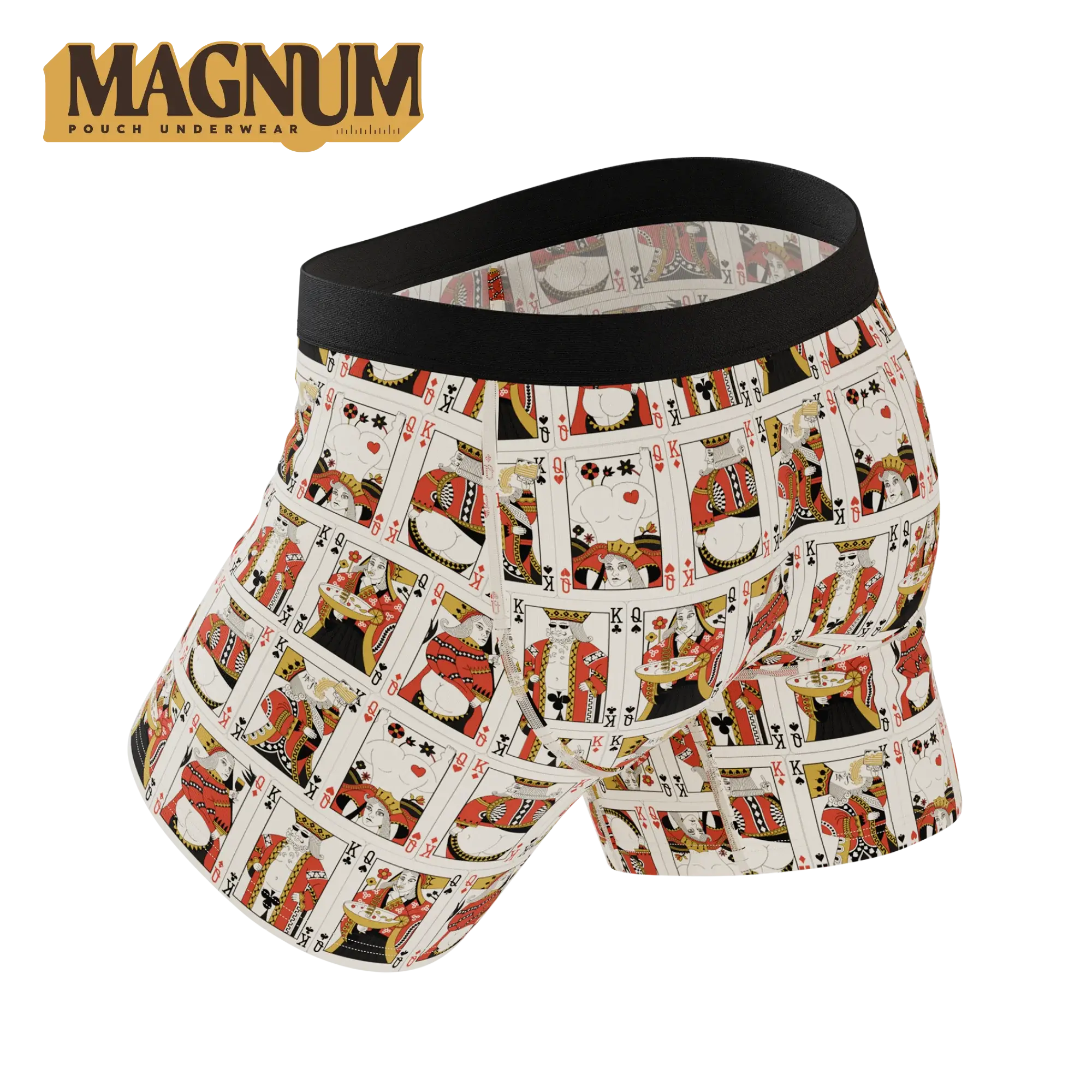 The Bottomless Blackjack | Vintage Playing Cards Ball Hammock® Magnum Big Pouch Underwear - Shinesty - Flyclothing LLC