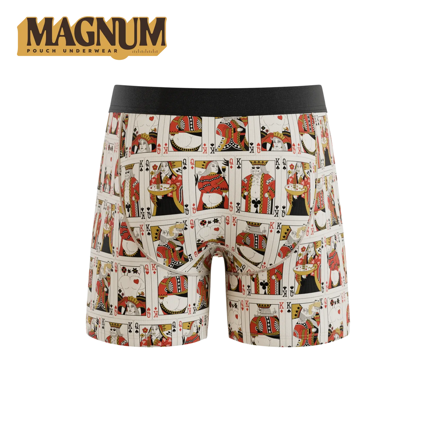 The Bottomless Blackjack | Vintage Playing Cards Ball Hammock® Magnum Big Pouch Underwear - Shinesty - Flyclothing LLC