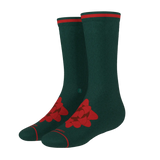 The Bow On Top | Ribbon Present Heel Hammock™ Crew Socks - Shinesty - Flyclothing LLC