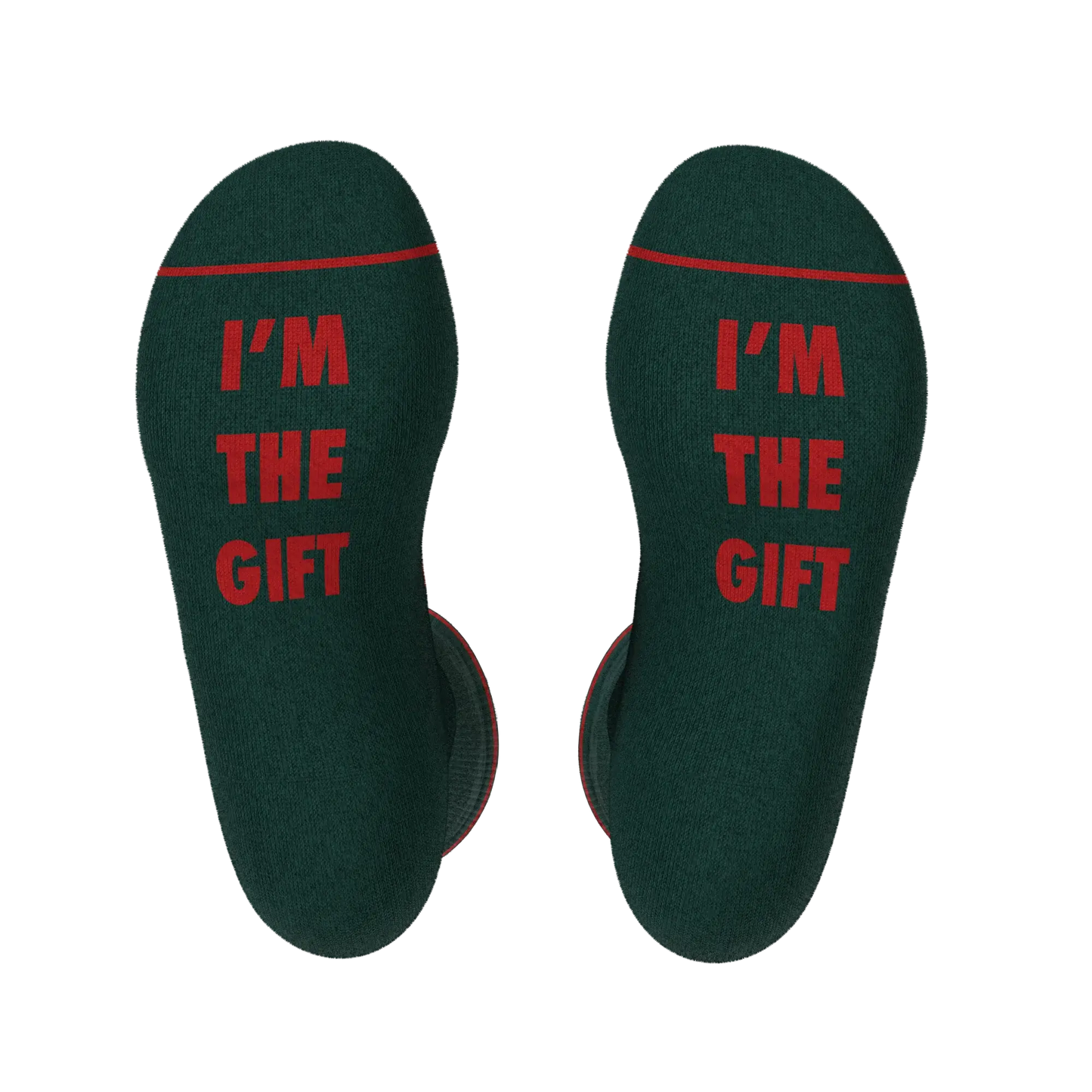 The Bow On Top | Ribbon Present Heel Hammock™ Crew Socks - Shinesty - Flyclothing LLC