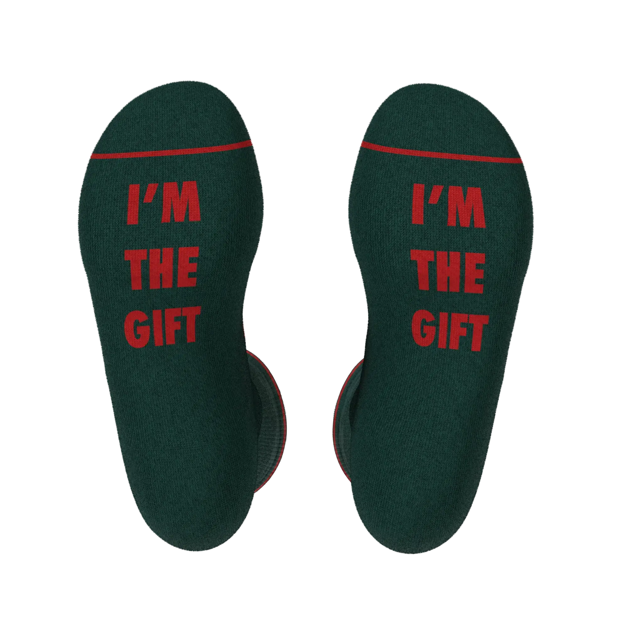 The Bow On Top | Ribbon Present Heel Hammock™ Crew Socks - Shinesty - Flyclothing LLC