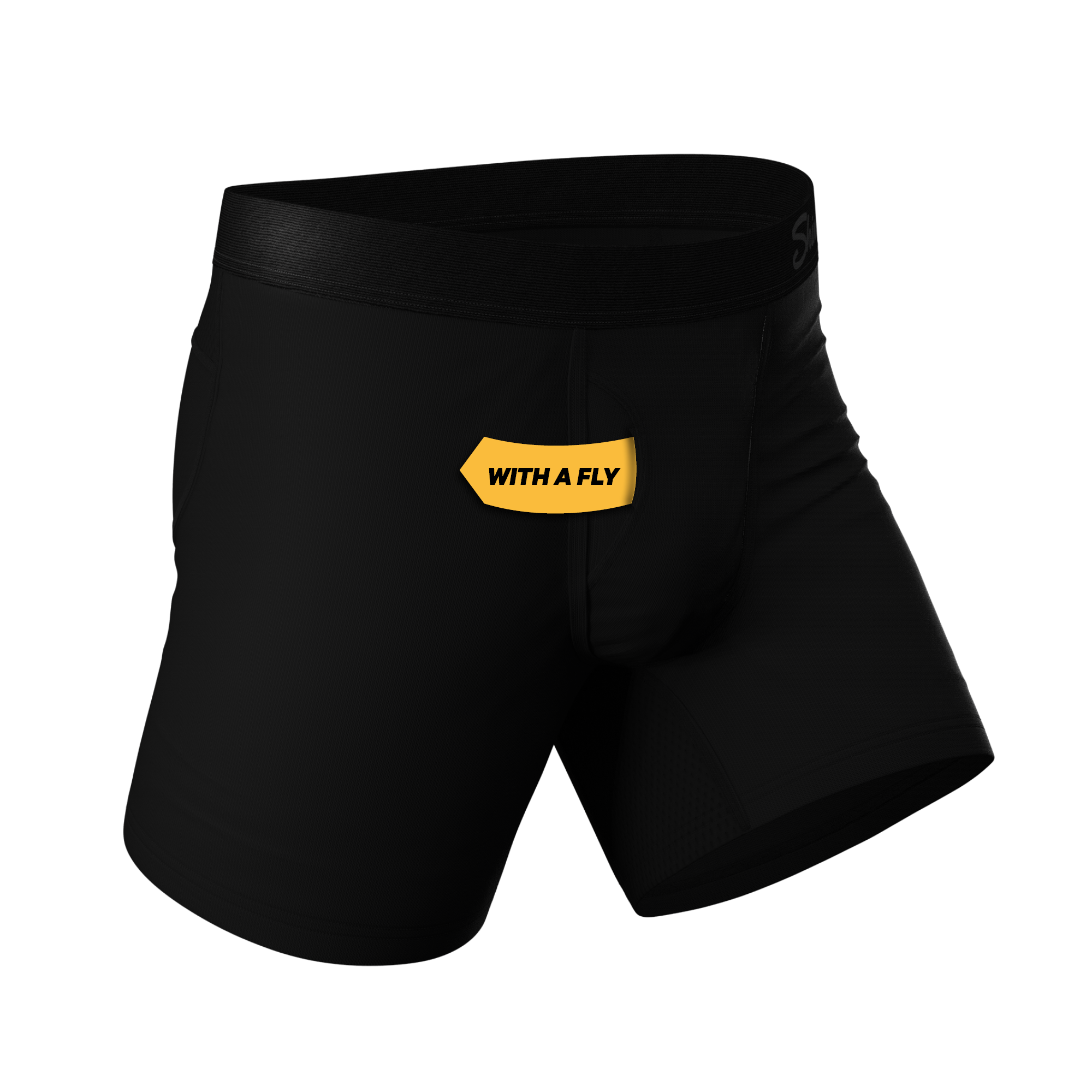 The Threat Level Midnight | Black Ball Hammock® Pouch Underwear With Fly