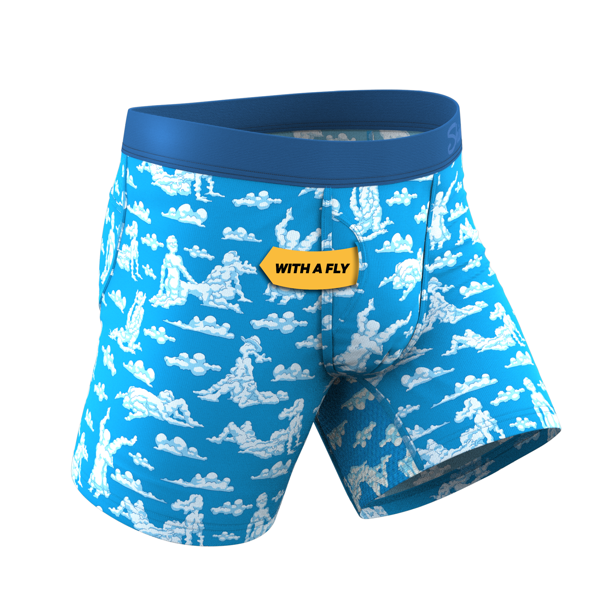 The Reverse Cloud Girl | Cloud Ball Hammock® Pouch Underwear With Fly