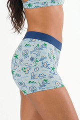 The Pirate's Booty | Naughty Map Women’s Boxers - Shinesty - Flyclothing LLC