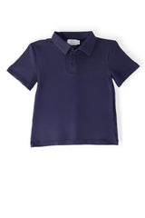 Boys Navy S/S Polo - Mila & Rose ® - Flyclothing LLC