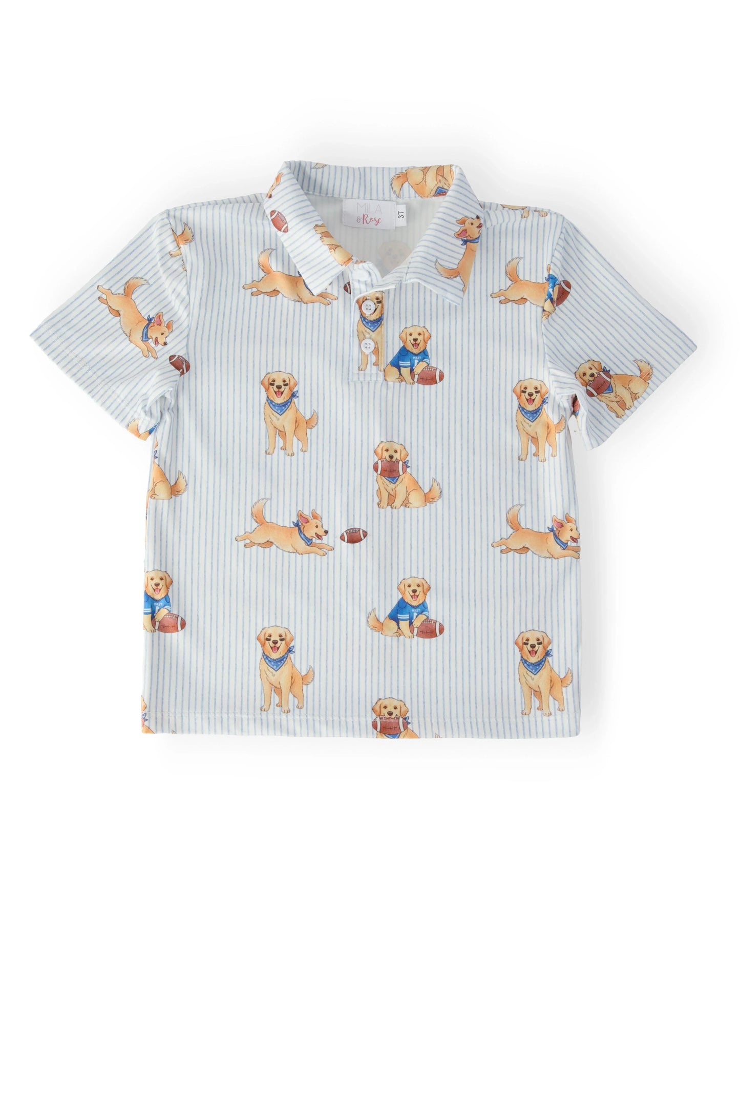 Boys Quarter-Bark S/S Polo - Mila & Rose ® - Flyclothing LLC