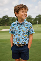 Boys Schoolyard Stomp S/S Polo