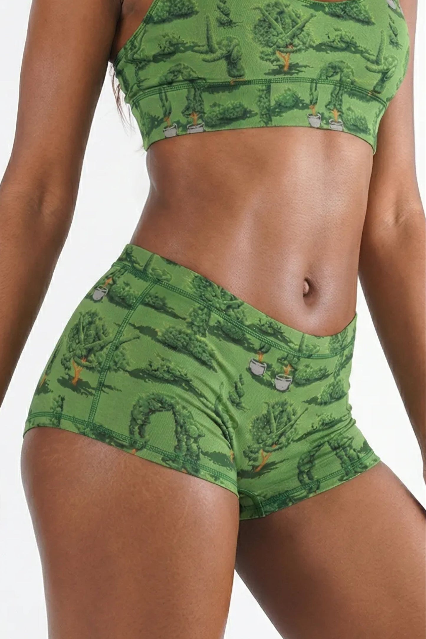 The Full Bush Bush Club | Naughty Landscaping Modal Boyshort Underwear