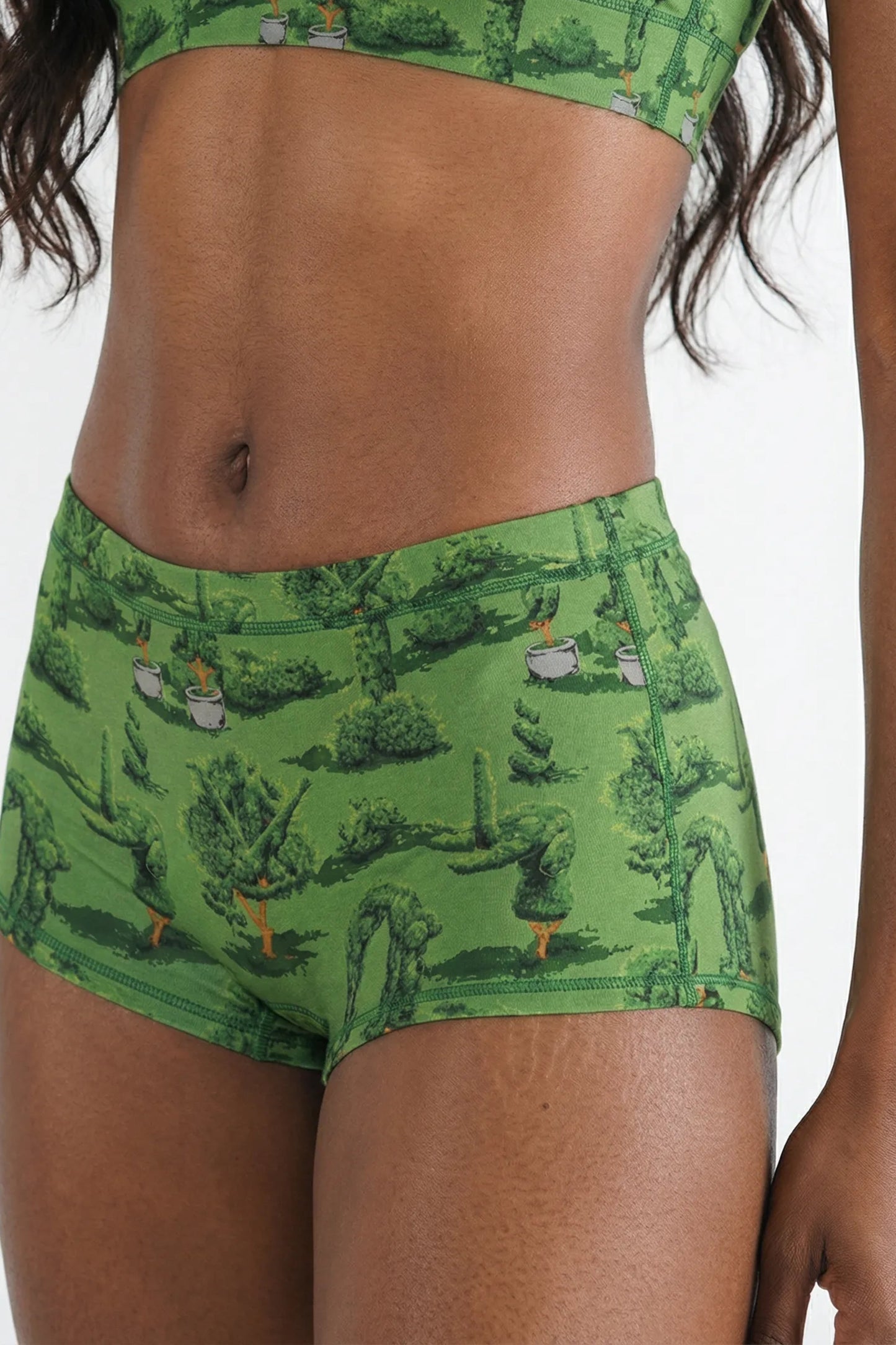 The Full Bush Bush Club | Naughty Landscaping Modal Boyshort Underwear