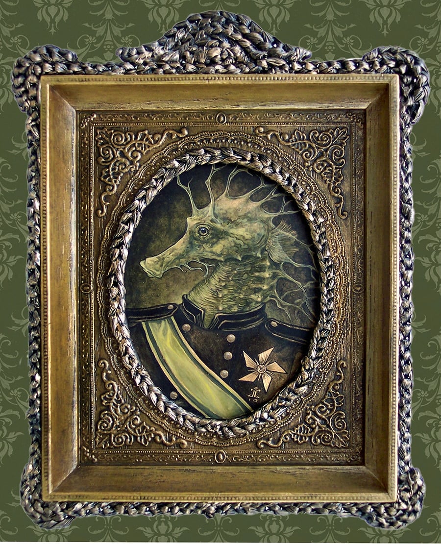 Black Market Art Company Brave Captain Print
