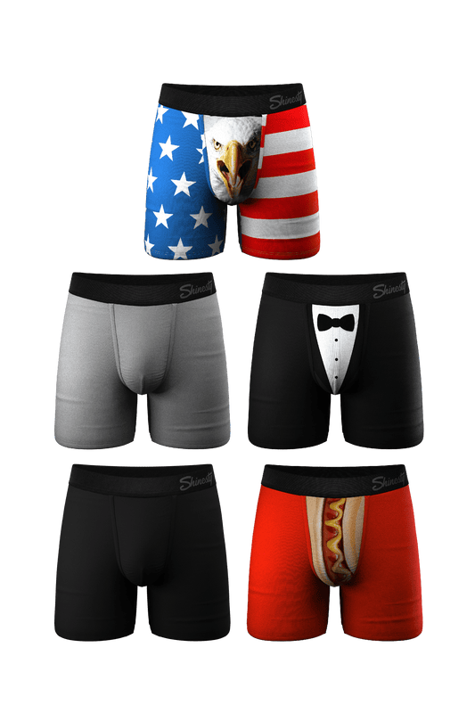 The Bread Winners | Ball Hammock® Boxer Brief 5 Pack - Shinesty