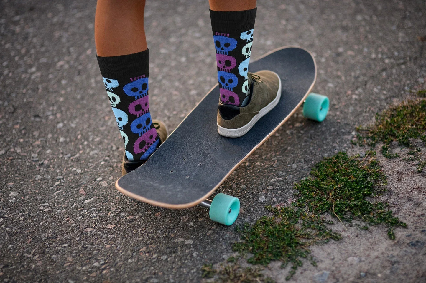 Skull Socks - Comfy Cotton for Men & Women - Real Sic - Flyclothing LLC