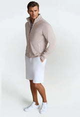Breckenridge Full-Zip Sweatshirt - Camel - Buki - Flyclothing LLC