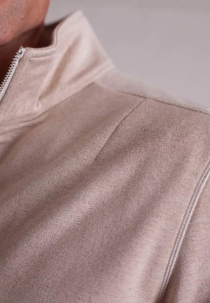 Breckenridge Full-Zip Sweatshirt - Camel - Buki - Flyclothing LLC