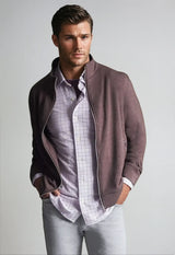 Breckenridge Full-Zip Sweatshirt - Espresso - Buki - Flyclothing LLC
