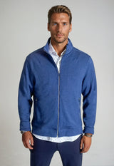 Breckenridge Full-Zip Sweatshirt - Tokyo Blue - Buki - Flyclothing LLC
