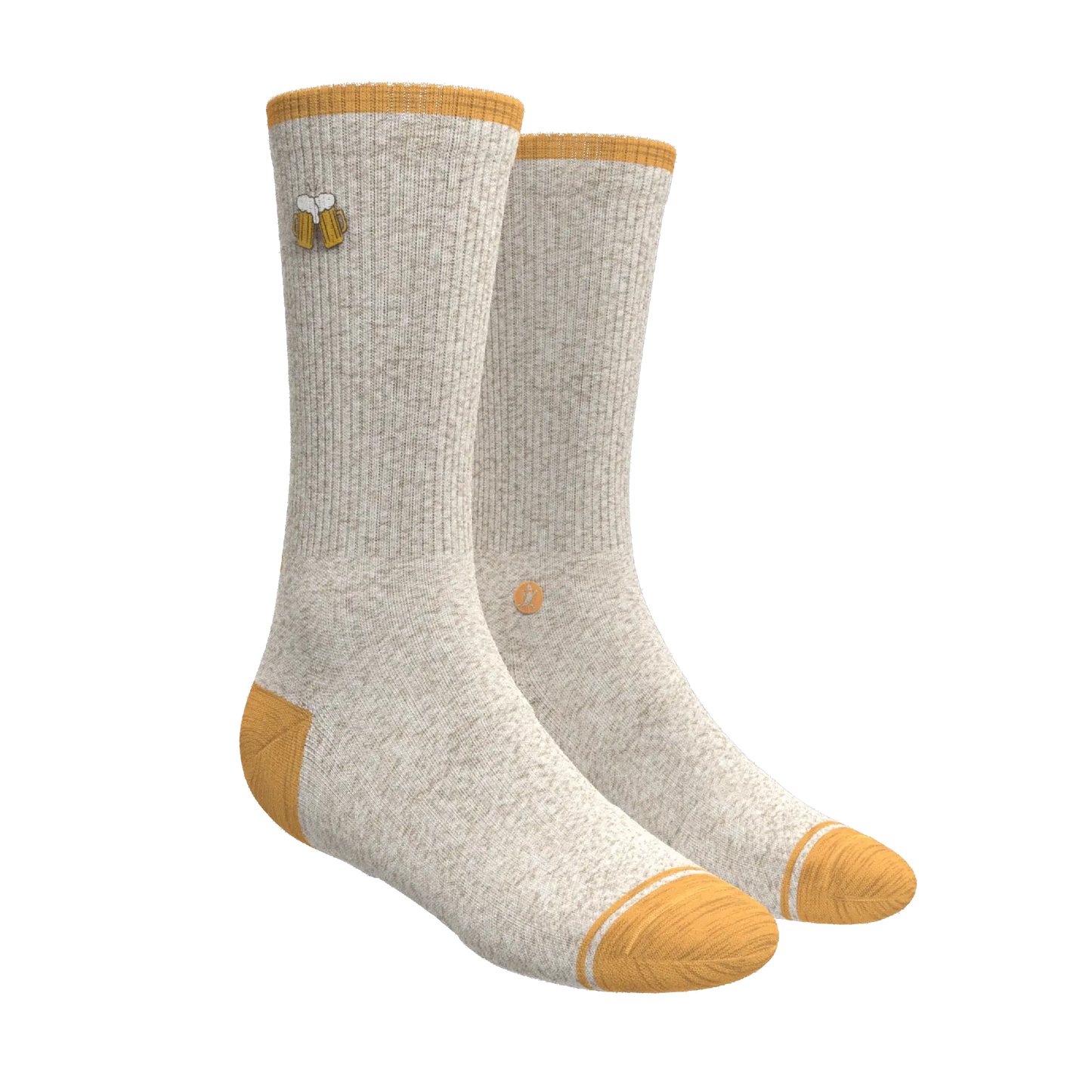 The Brewski | Beer Heel Hammock™ Crew Socks - Shinesty - Flyclothing LLC