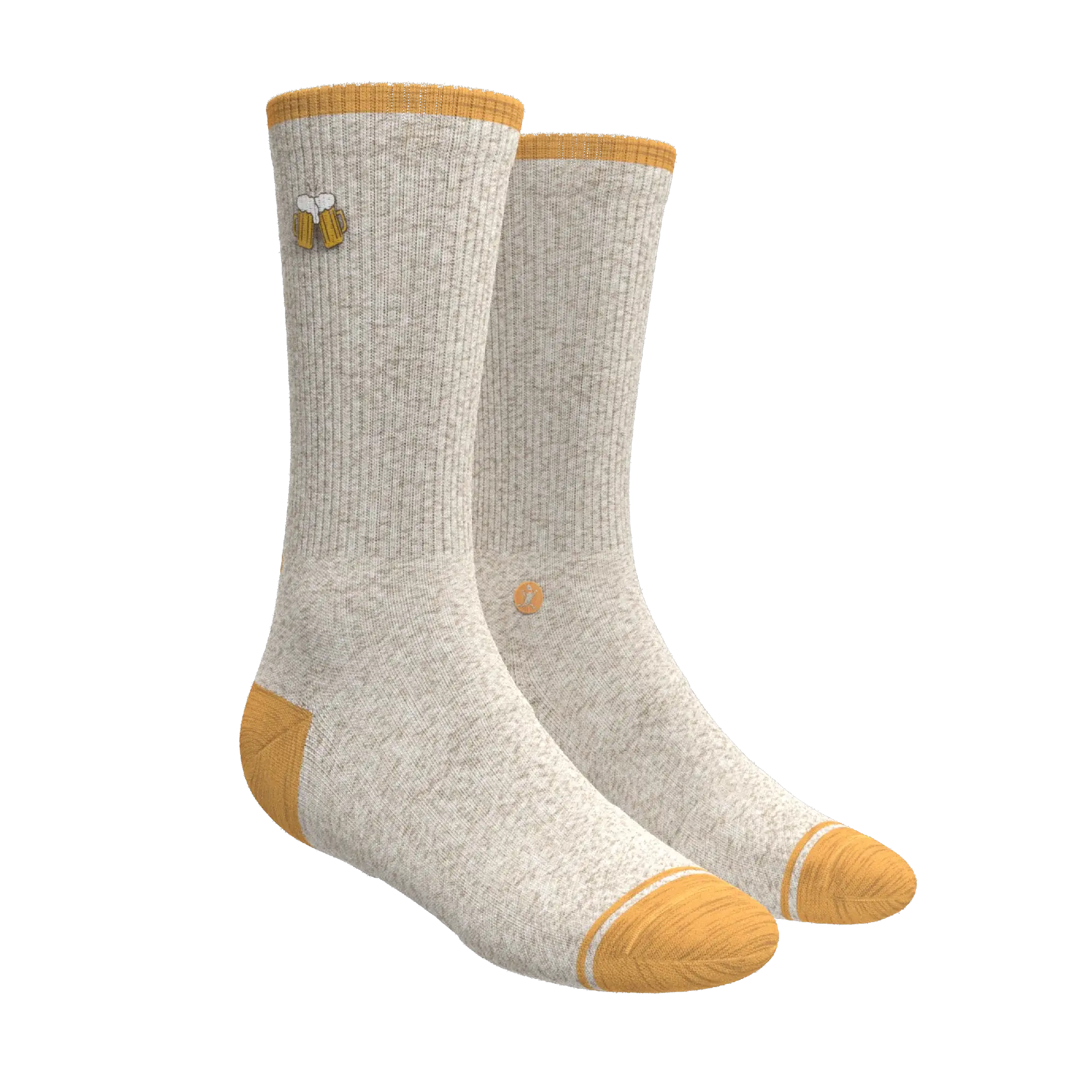 The Brewski | Beer Heel Hammock™ Crew Socks - Shinesty - Flyclothing LLC