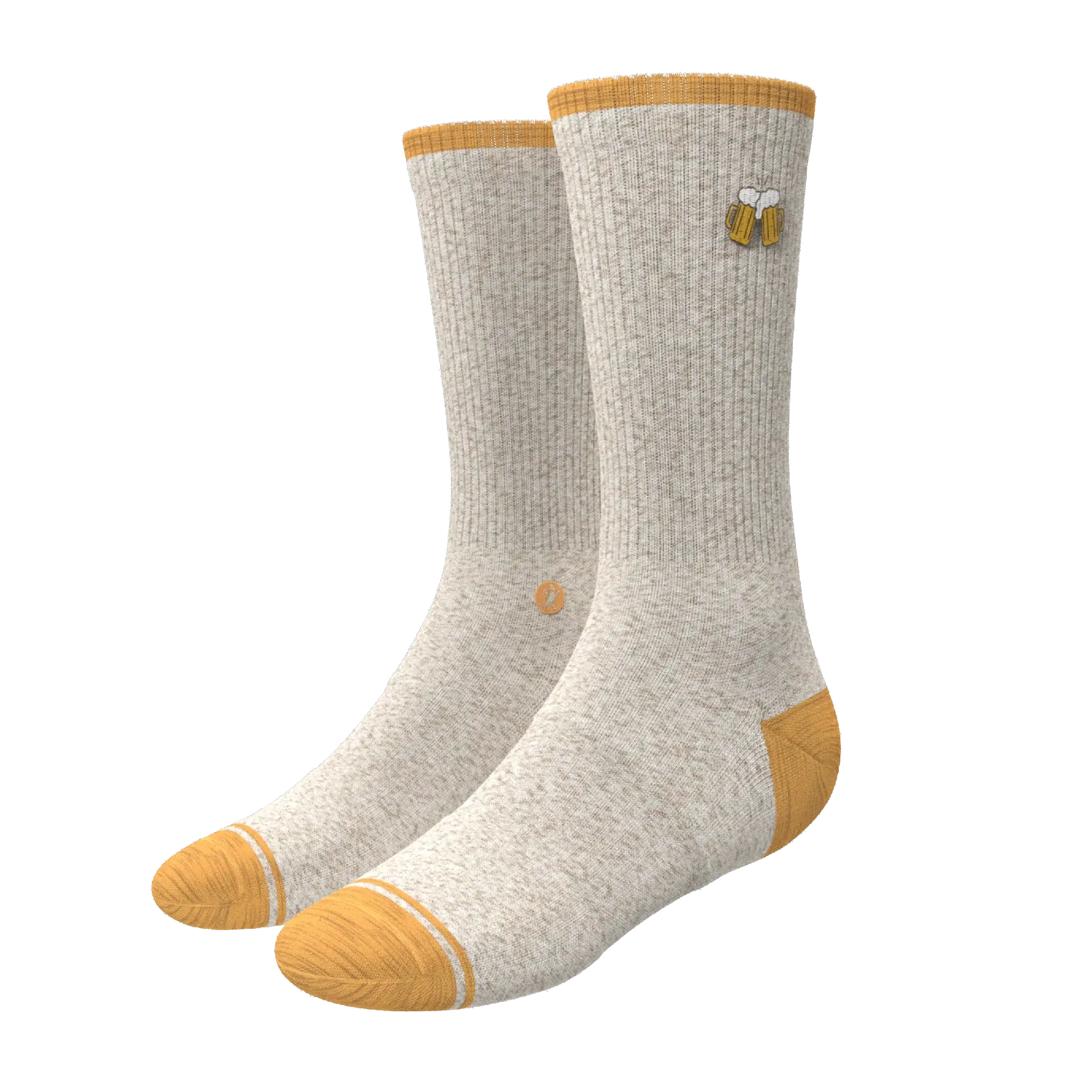 The Brewski | Beer Heel Hammock™ Crew Socks - Shinesty - Flyclothing LLC