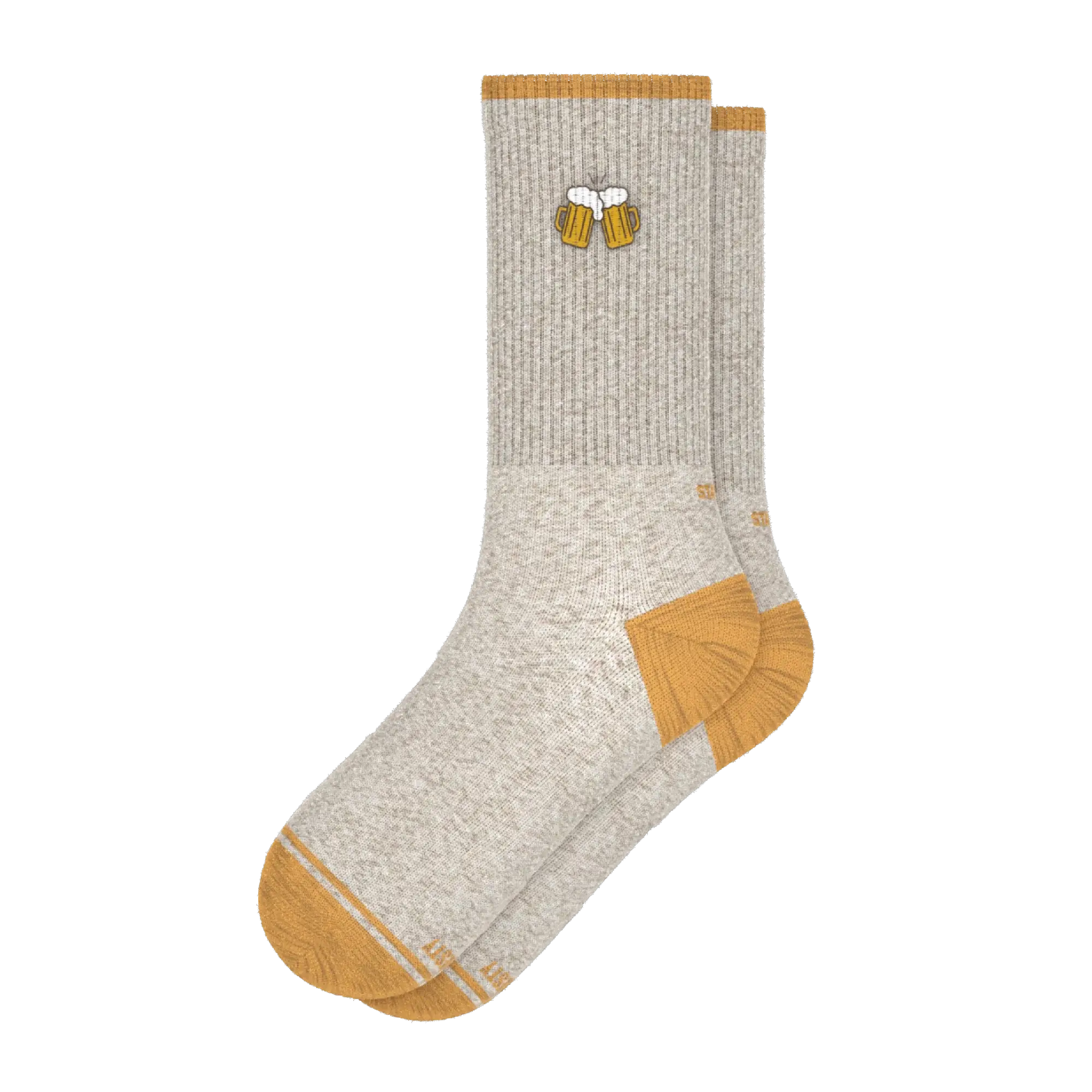 The Brewski | Beer Heel Hammock™ Crew Socks - Shinesty - Flyclothing LLC