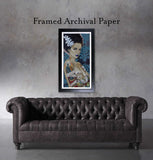 Black Market Art Company Bride Ink & Bride of Frankenstein Print
