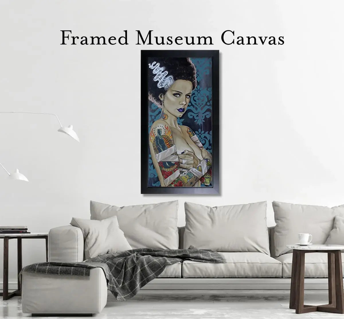 Black Market Art Company Bride Ink & Bride of Frankenstein Print - Black Market Art Company - Flyclothing LLC