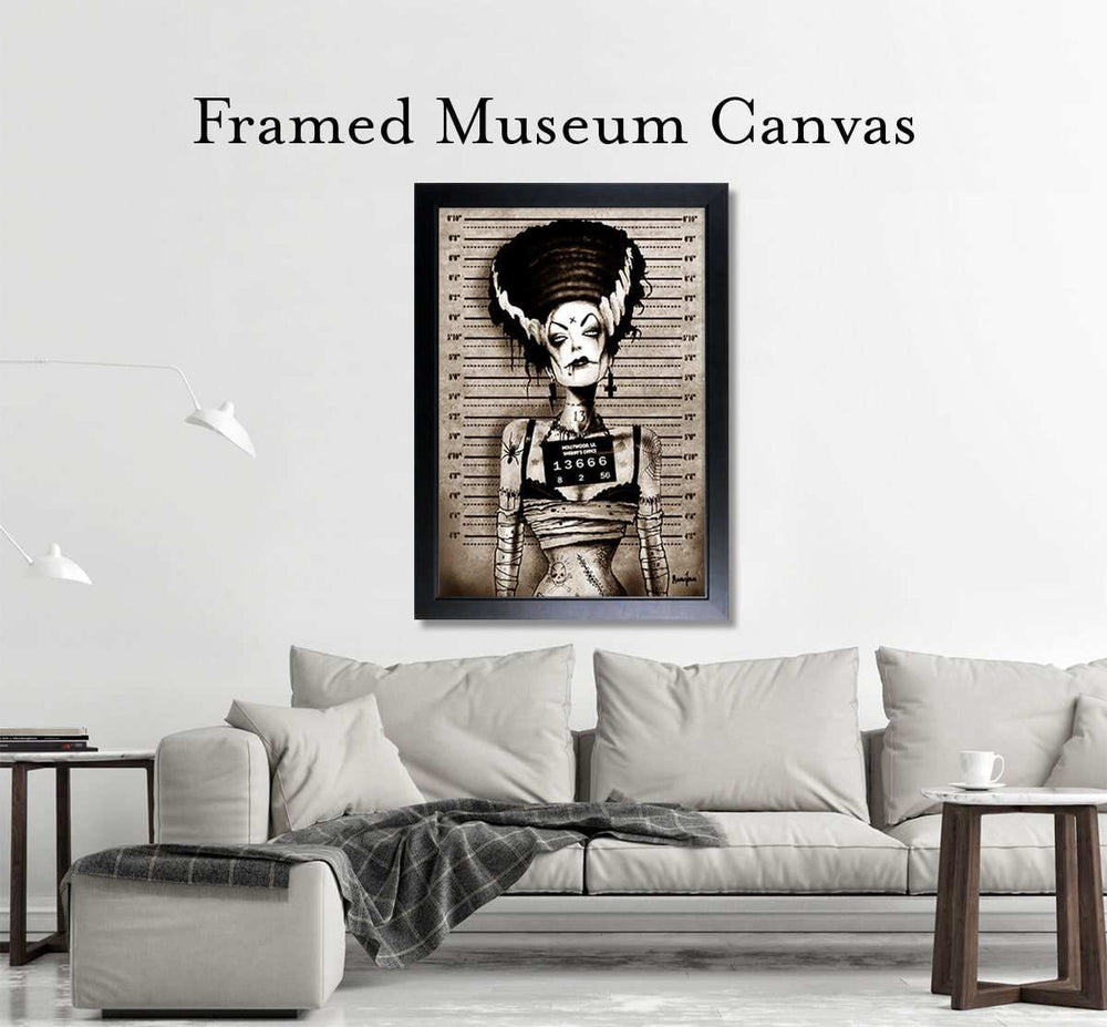 Black Market Art Company Bride Mugshot Print - Black Market Art Company - Flyclothing LLC