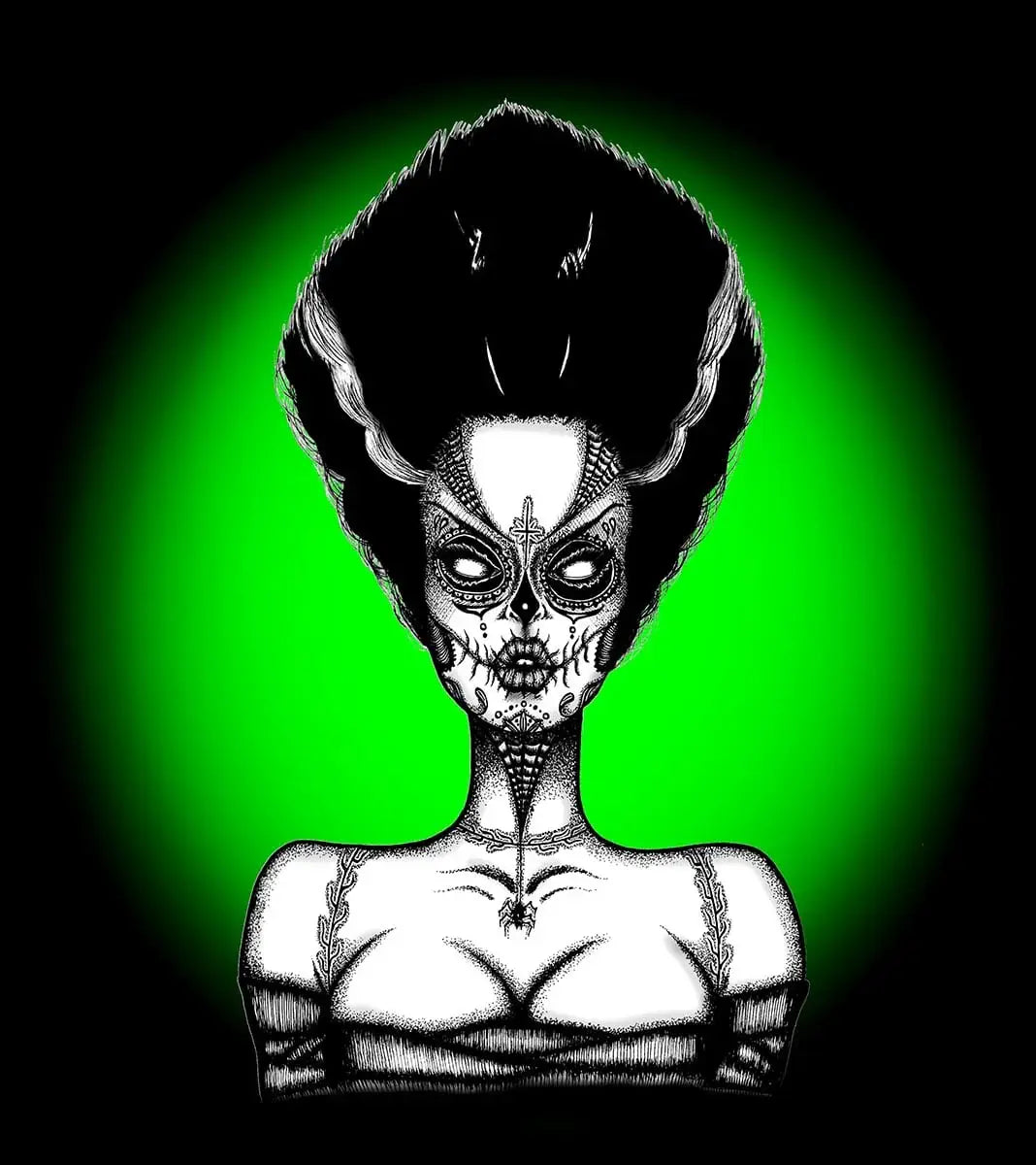 Black Market Art Company Bride of The Dead Print - Black Market Art Company - Flyclothing LLC