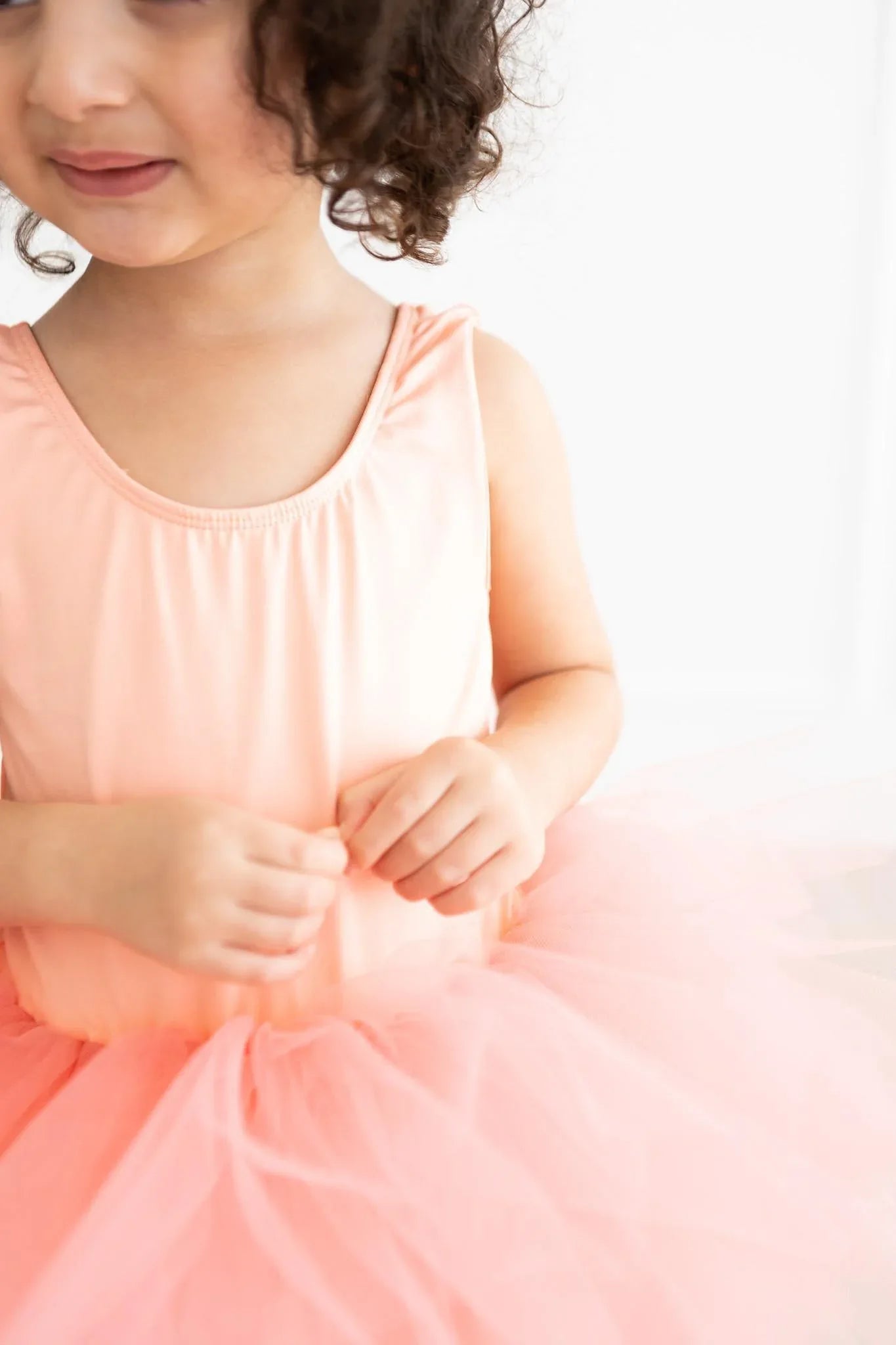Bright Peach Tank Tutu Leotard - Mila & Rose ® - Flyclothing LLC