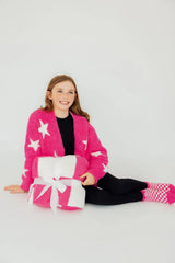 Bright Pink Checker Bow Cozy Blanket - Mila & Rose ® - Flyclothing LLC