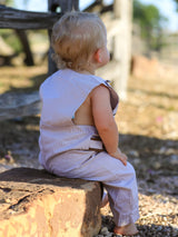 Fall Halloween & Thanksgiving Pumpkin Smock Embroidered Boys Romper - Rylee Faith Designs - Flyclothing LLC