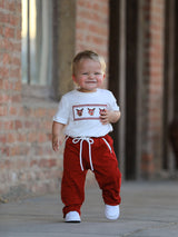 Boys Christmas Reindeer T-Shirt & Pants Set - Rylee Faith Designs - Flyclothing LLC