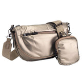 Puffer Half Moon Crossbody Bag - Madeline Love - Flyclothing LLC